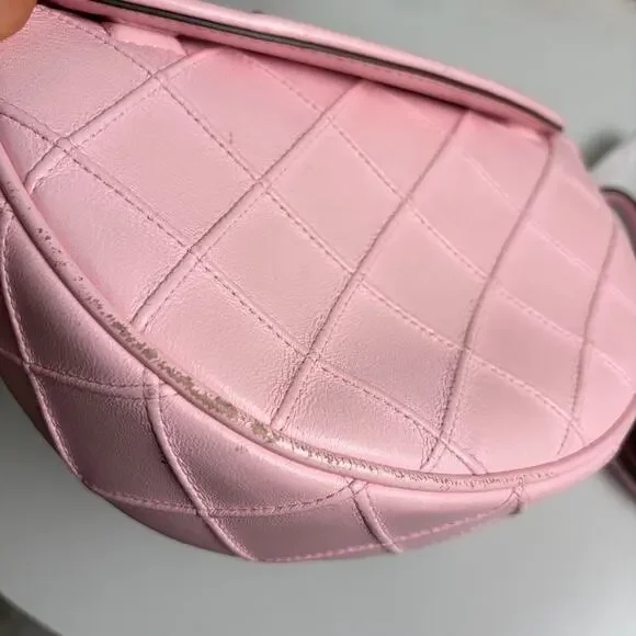 Tory Burch mini Fleming Soft Grain Crescent shoulder bag - Picture 12 of 16